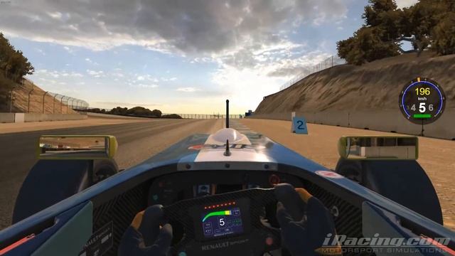 Formula Renault - Laguna Seca S4 hotlap (1:17.8) смотреть онлайн