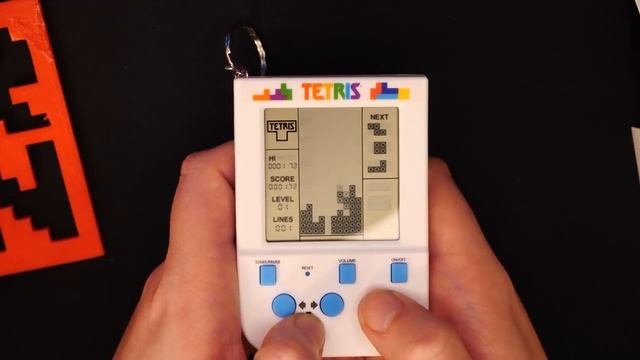 Tetris Keyring Arcade -- Klocki Na Breloku :V