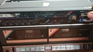 Aiwa CA W-30Z. Stereo Radio Cassette Recorder. 1986.
