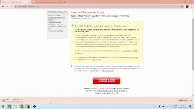 Como baixar e instalar Java atualizado de 32 e 64 Bits смотреть онлайн