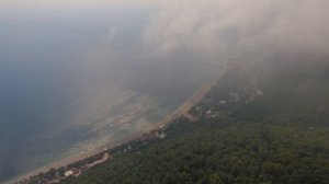 Абхазия. Гагра. Полет на параплане.