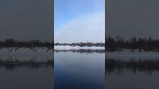 На берегу реки Енисея. Большой Балчуг, Сухобузимский р-он (13.02.2020)