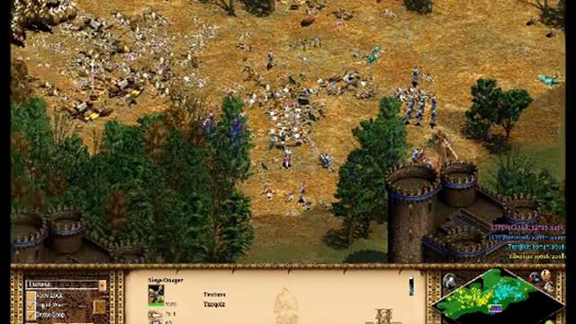 Age of Empires II HD Gameplay (Michi Map) смотреть онлайн
