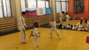 Саша Леонов тайский бокс Косики Карате 6 лет