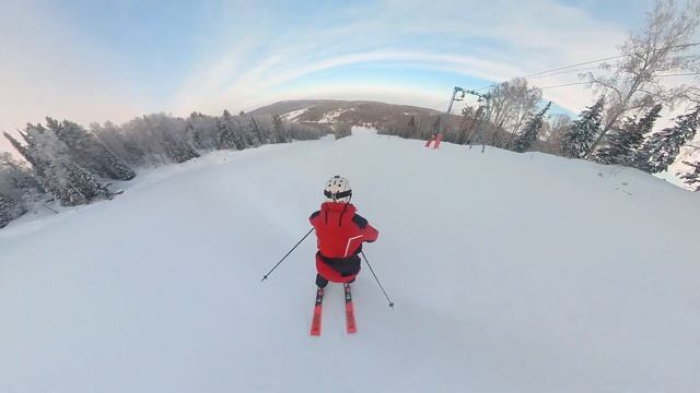 Мишина Гора. Пробы с  Insta 360 One X2