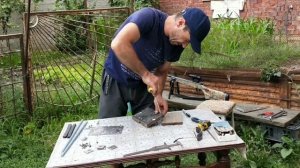 Как сделать струбцину для сжатия газо  пружины.