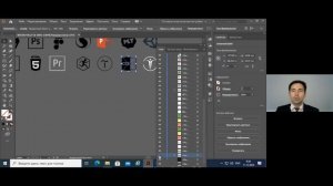 2.2.6 Создание фонового узора из преобразуемых в вектор растровых изображений в  Adobe Illustrator.
