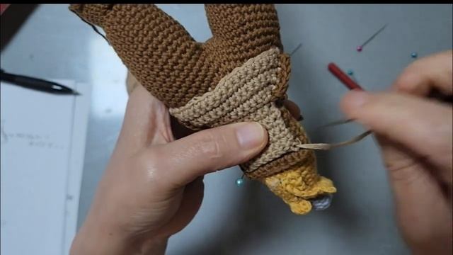 코바늘amigurumi 2023 rabbit bunny bodyarmpart 3