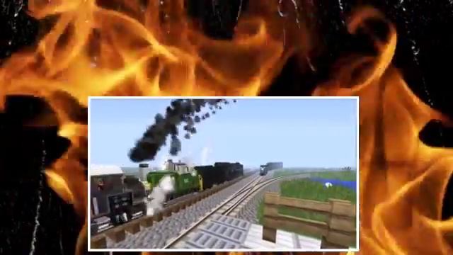 Minecraft Mods - The Real Train Mod смотреть онлайн