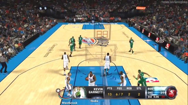 NBA 2K12: Oklahoma City Thunder Vs. Boston Celtics 2012 Finals Prediction Match Gameplay [HD] смотреть онлайн