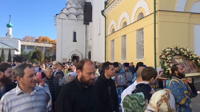 Крестный ход на праздник Рождества Богородицы смотреть онлайн