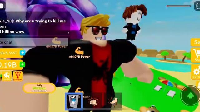 Unlocking stage 9 | Roblox Lifting simulator смотреть онлайн