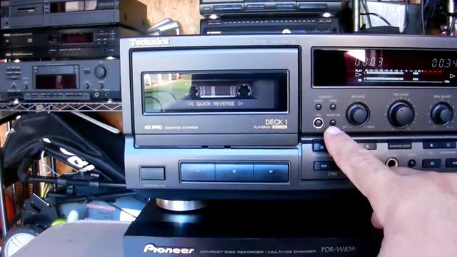 Technics RS-TR979 / Latest Autoreverse Fully Digital Double Deck High End from Technics. смотреть онлайн