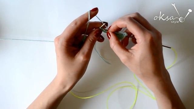 Как научиться вязать на спицах. How To Learn To Knit.