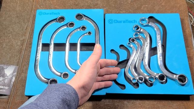 Amazon DuraTech CR-V S-Type & Half Moon Wrench Sets Review смотреть онлайн