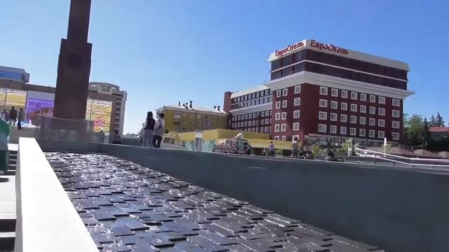 Ставрополь Александровская площадь и фонтаны смотреть онлайн