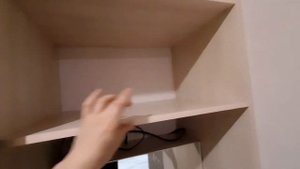 Установили встроенные шкафы в прихожую и в спальню.