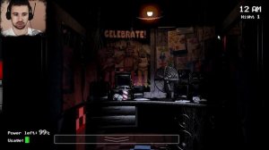 Охранник Охренел - Five Nights at Freddy's #1 Ночь 1