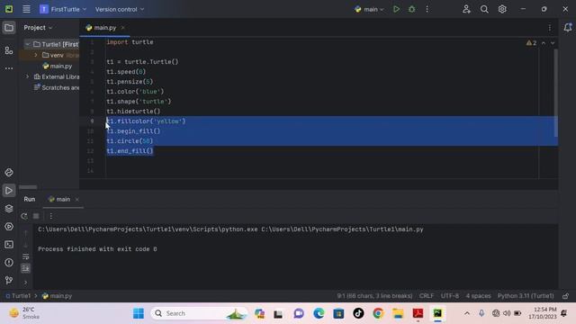 Python turtle for beginners | python turtle graphics | python turtle tutorial | turtle programming