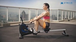 Enjoy 8 Levels of Resistance with the ERG160 Magnetic Rower by XTERRA Fitness