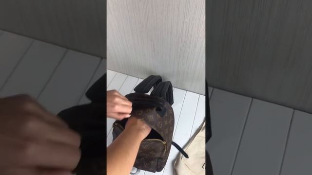 Обзор на рюкзак louis vuitton PALM SPRINGS BACKPACK PM