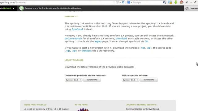How to Install Symfony, Symfony Installation Tutorial - Part 1