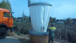 Вывоз мусора заглубленных контейнеров "Ecobin"