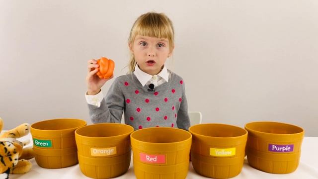 Английский язык для детей | Учим овощи и фрукты на английском | Обучающее видео