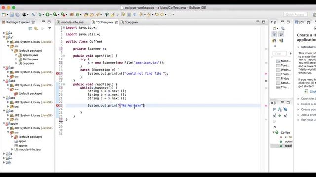Java Programming Tutorial - Reading from Files смотреть онлайн