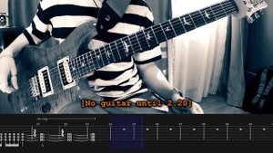 Deftones - My Own Summer | GUITAR ONLY + TABS on screen | HOW TO PLAY