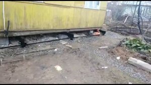 Подъем дома и замена фундамента