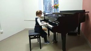 Андантино. К. Нефе. Исполняет Марианна Побережная. 8 лет.