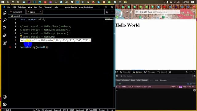 Advanced JavaScript Tutorial | Part-31 | Math in JavaScript | Web IT LTD