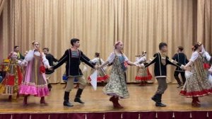 Детский фольклорный ансамбль"Уральская вечора"Русская народная песня "Вдоль по улице широкой" 2021
