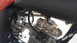 Убираем дожиг выхлопных газов - Yamaha YBR-125
