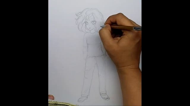 Как нарисовать девушку