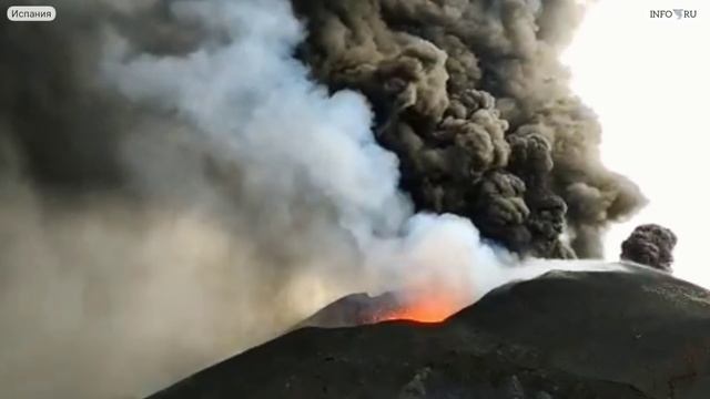 Новое МОЩНОЕ землетрясение! Вулкан Кумбре-Вьеха. Извержение вулкана на Канарах Испания Пальма.