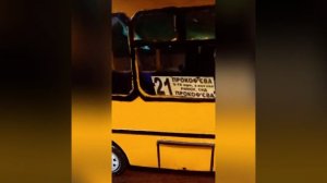 Маршрутка из дерева своими руками.