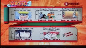 Naruto Uncut DVD Box Set Vol 4 DVD Menu Discs 1-3 Review