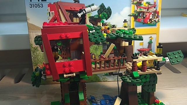 обзор на Лего набор домик на дереве 31053!! смотреть онлайн