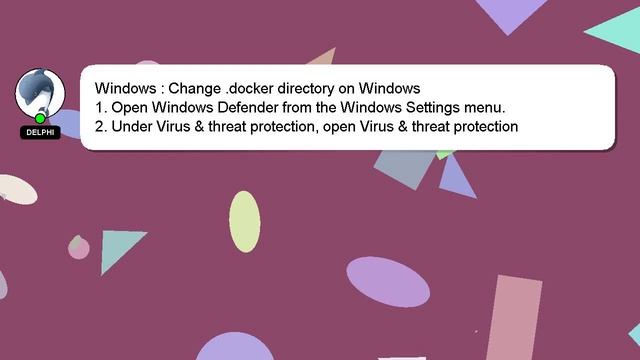 Windows : Change .docker directory on Windows смотреть онлайн