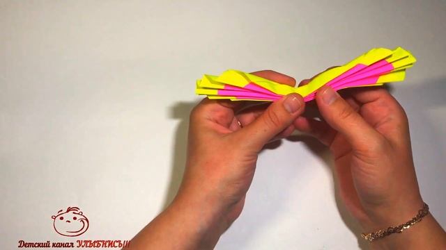 Бабочка из бумаги | Объемная поделка | Поделки с детьми | Летние поделки