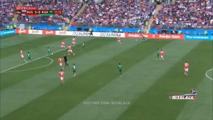 Все голы 5:0. Россия - Саудовская Аравия