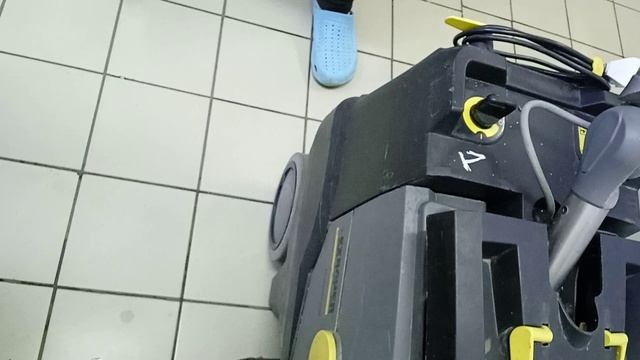 поломоечная машина Karcher 38/12 C после ремонта