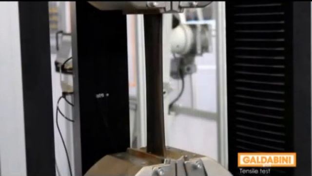 Испытательная машина GALDABINI Quasar 200. Испытание труб на растяжение. смотреть онлайн