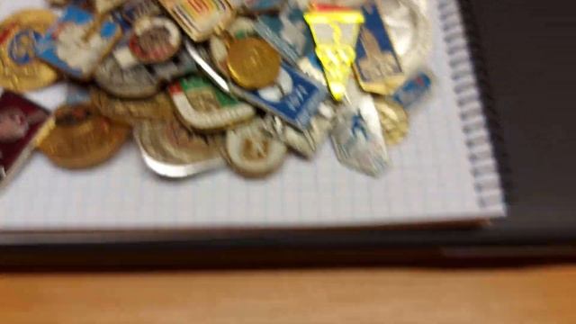 Значки СССР перебор, Обзор Цена Значков смотреть онлайн