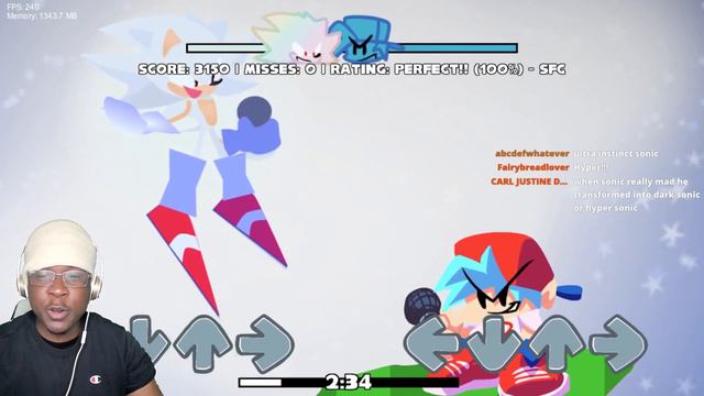 BOYFRIEND TAKES ON SUPER SONIC! | Friday Night Funkin' VS Sonic The Hedgehog & (Shadow/Silver Week) смотреть онлайн