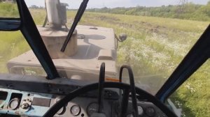 Гусеничный Т 150 гроза бурьянов! Испытание мульчера!