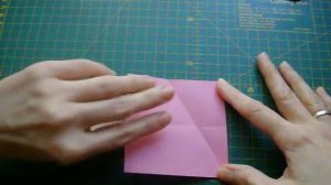 Как сделать из бумаги треугольник для цветов оригами своими руками