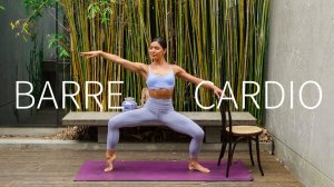 25 MIN CARDIO BARRE & PILATES || At-Home Full Body Workout - Move With Nicole